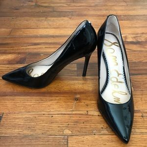 Sam Edelman Margie Pointed Toe Leather Pumps